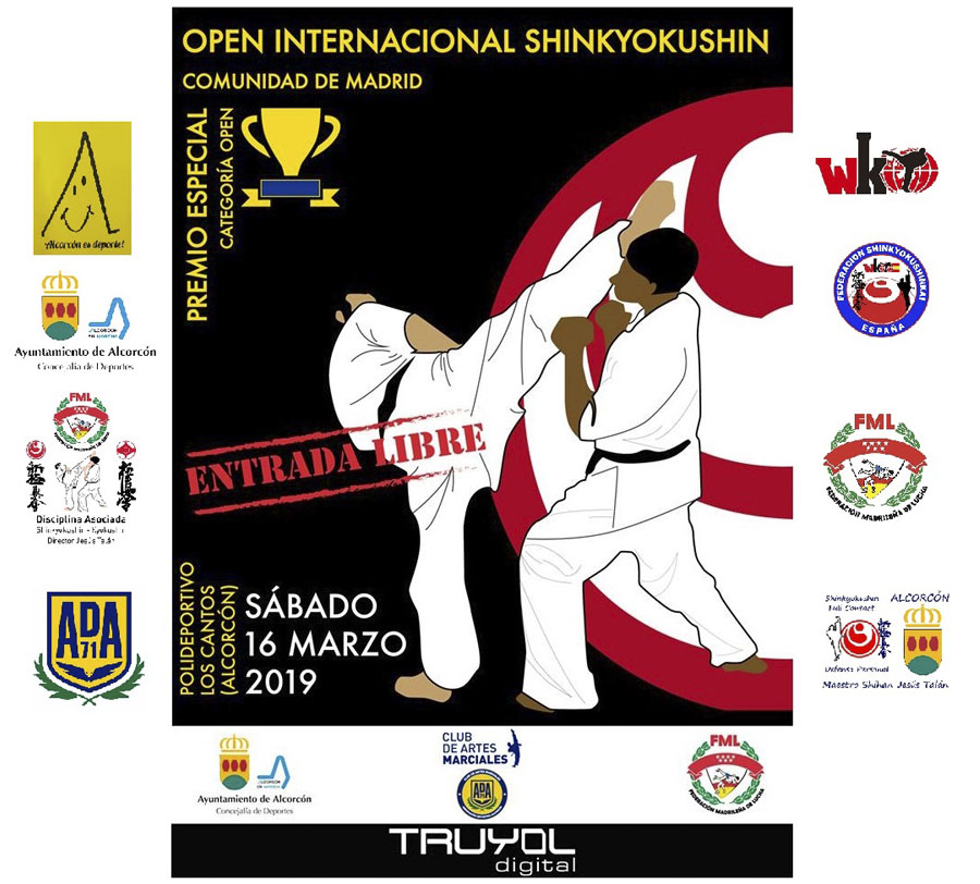 Open Internacional Shinkyokushin 2019 alcorcon
