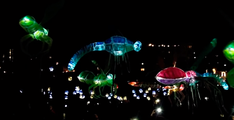 desfile de luz madrid rio