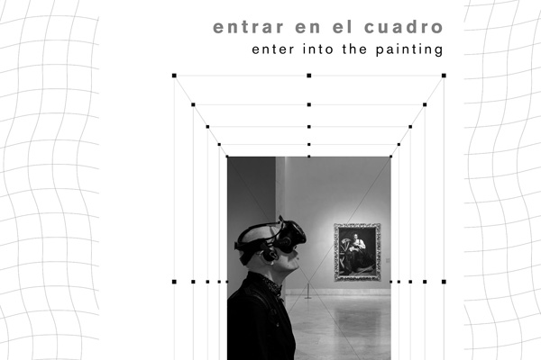 Cartel del Museo Nacional Thyssen-Bornemisza que, durante el Día y la Noche de los Museos, permitirá a los visitantes experimentar qué se siente en el interior de tres de las obras de su colección permanente 