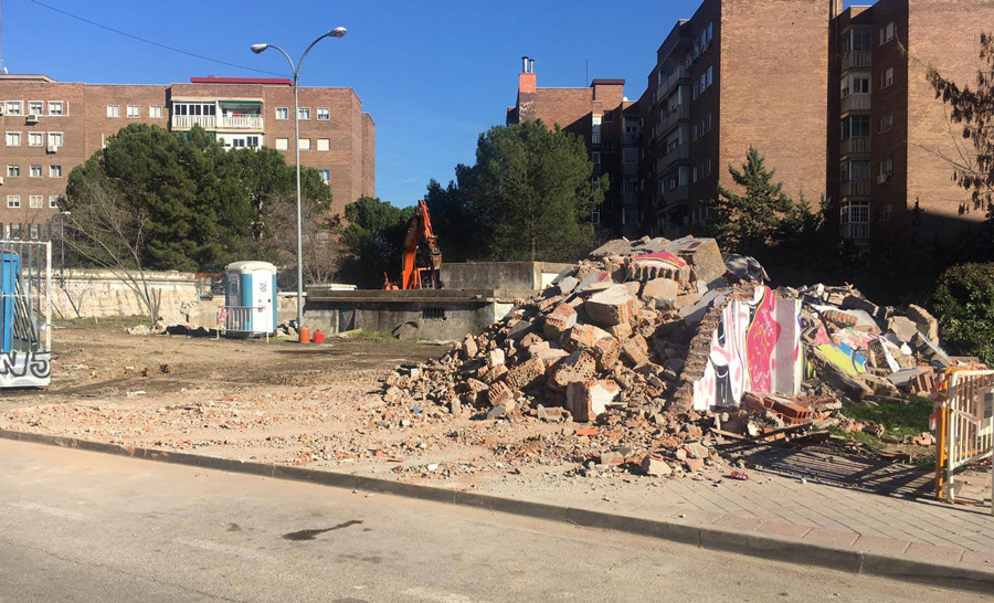 obras parque granada