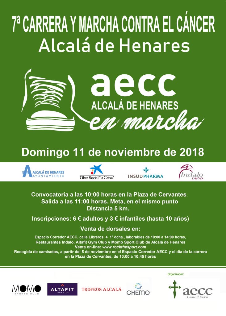 7 carrera contra el cancer alcala