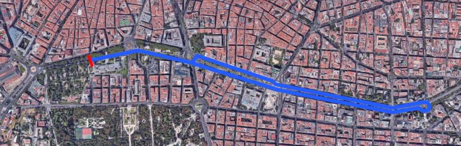 recorrido carrera papa noel 2018