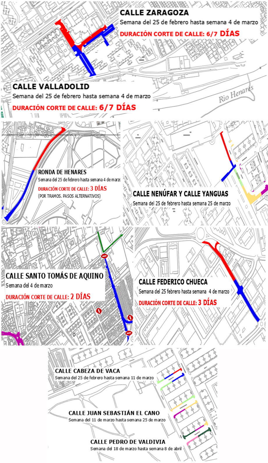 cortes asfaltado alcala