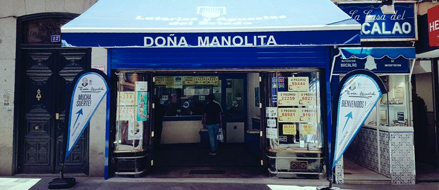sucursal de loteria do&ntilde;a manolita