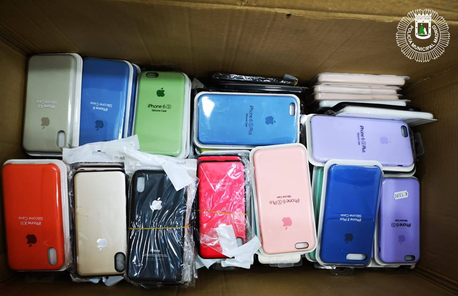 articulos falsificados retirados en madrid