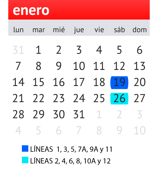 huelga metro enero