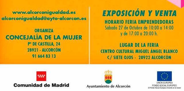 feria emprendedoras alcorcon