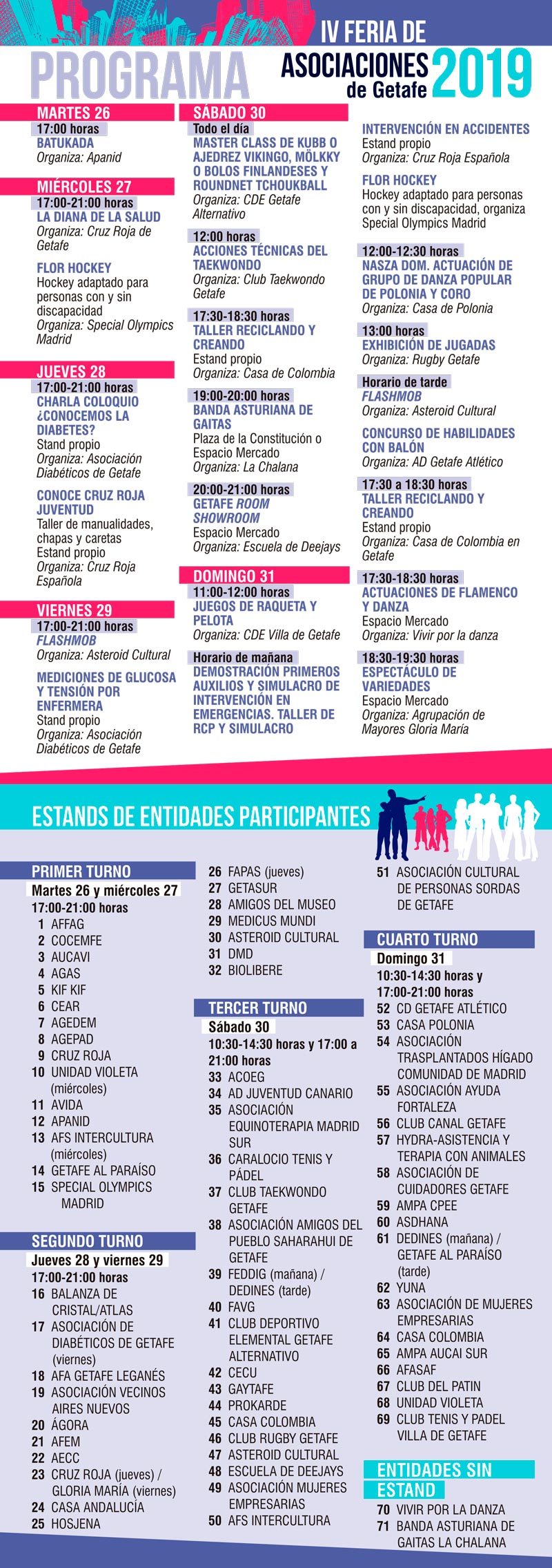 programa feria asociaciones