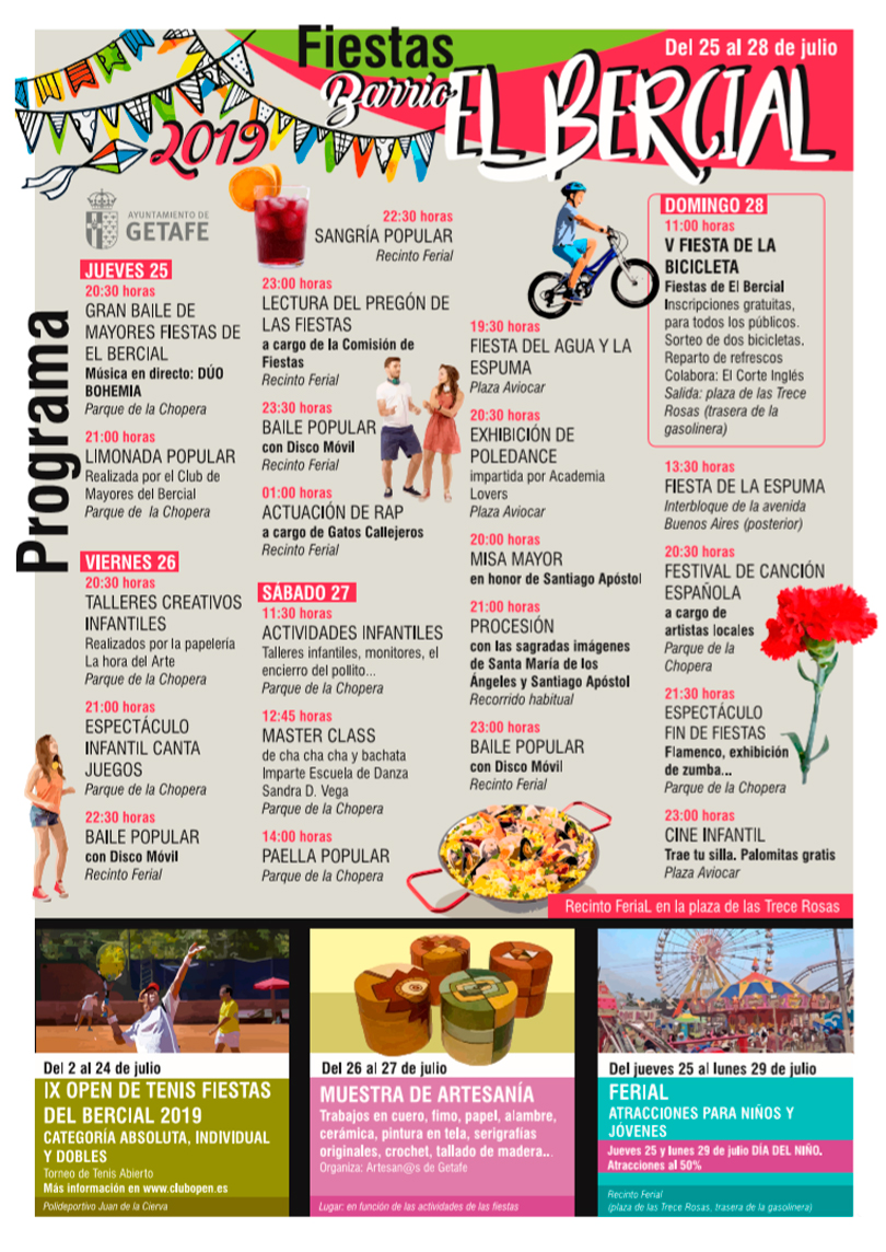 fiestas de el bercial 2019