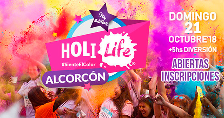 holi life fiesta en alcorcon octubre