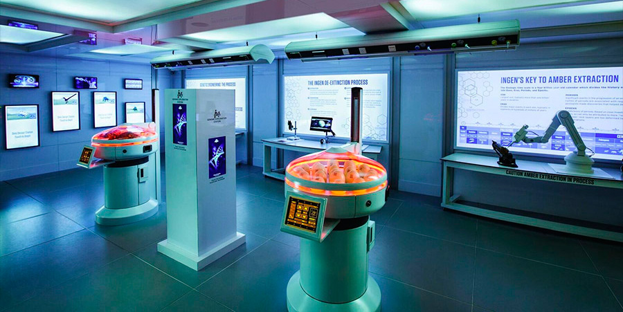 laboratorio jurassic world