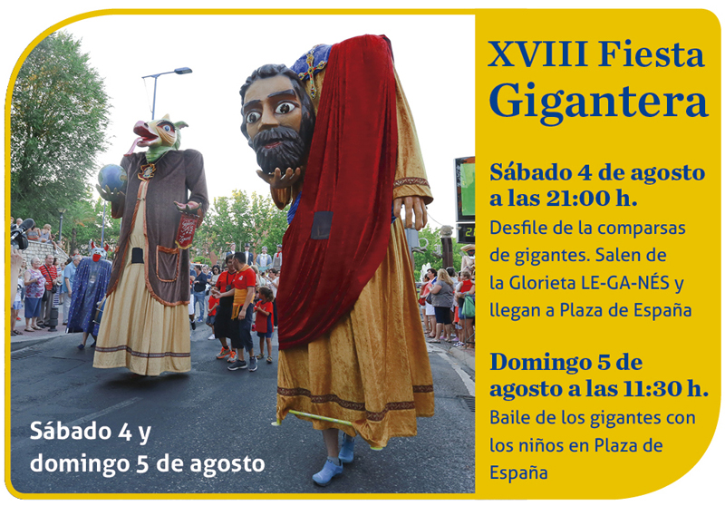gigantes y cabezudos de leganes