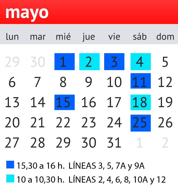 paros y huelga de metro mayo