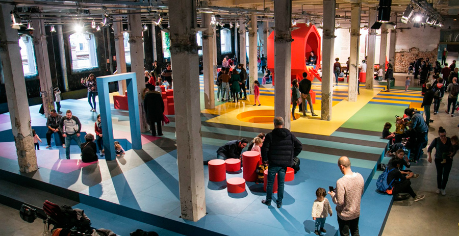 parque infantil matadero madrid