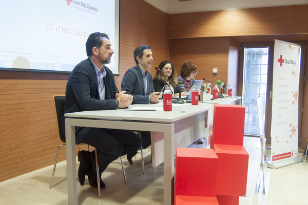 Javier Rodríguez Palacios, Alberto Blázquez, Araceli Vallas e Icíar García 