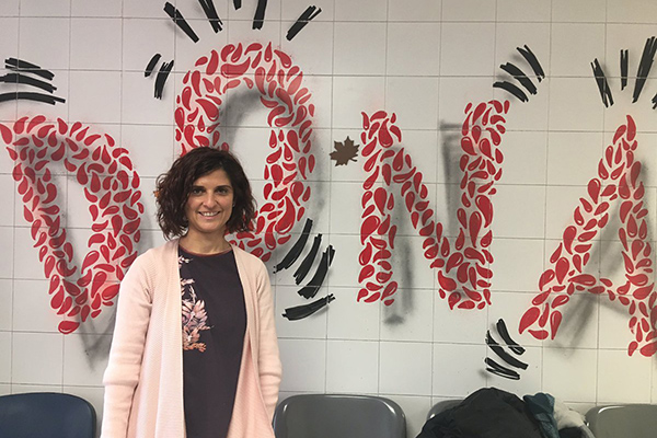 La concejal del PP Esther de Andrés también acudió a donar