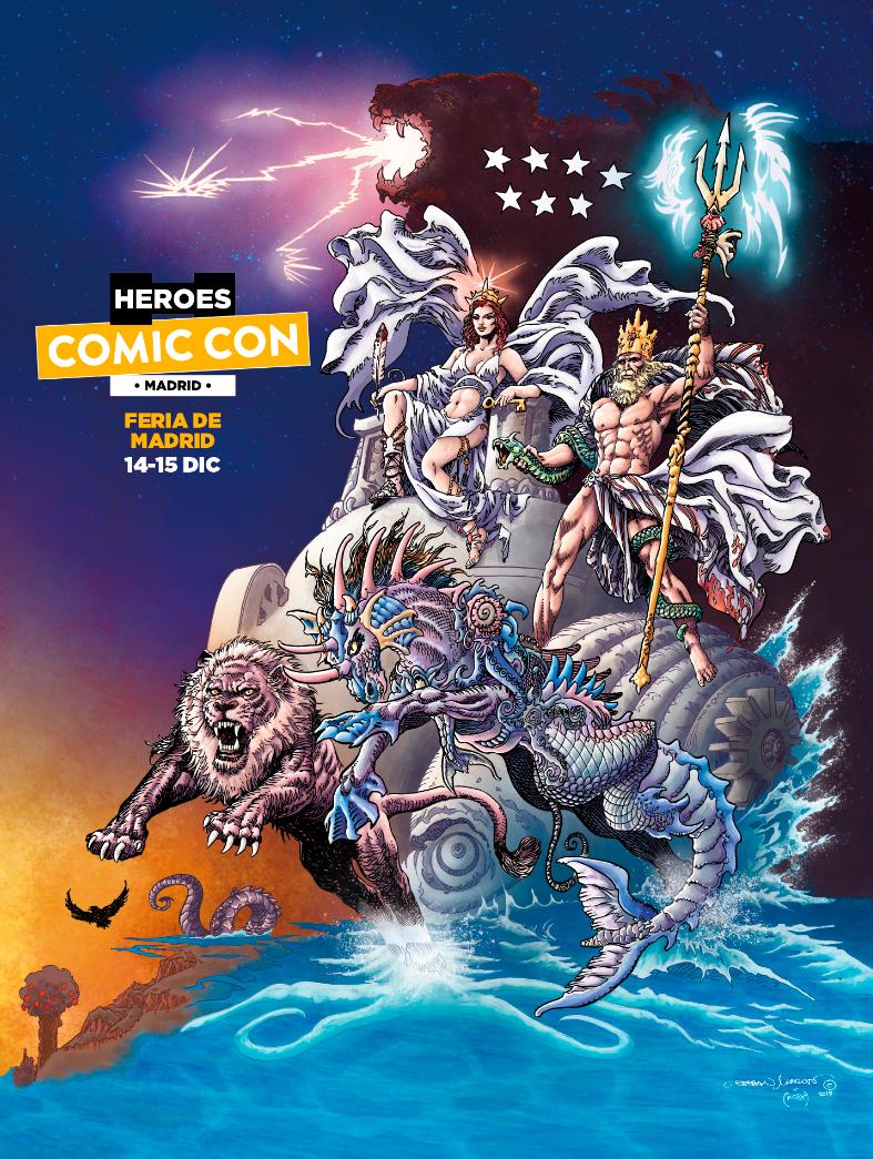 Cartel Comic Con Heroes 2019 Cartel Comic Con Heroes 2019