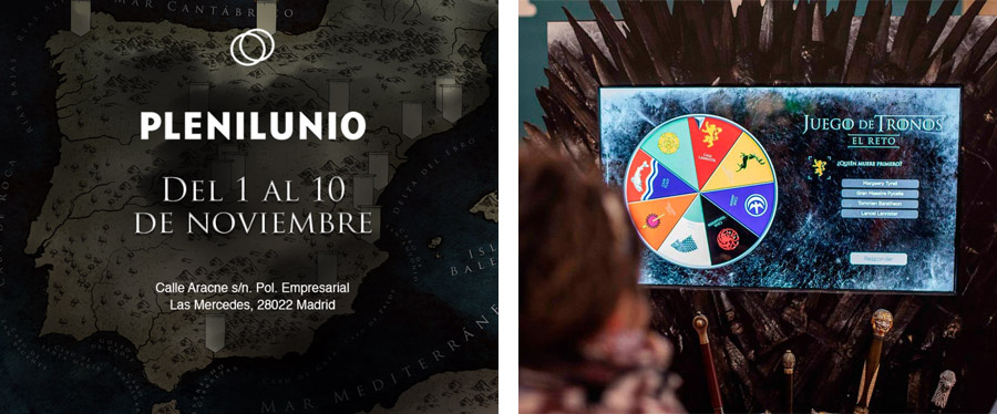 juego de tronos en plenilunio