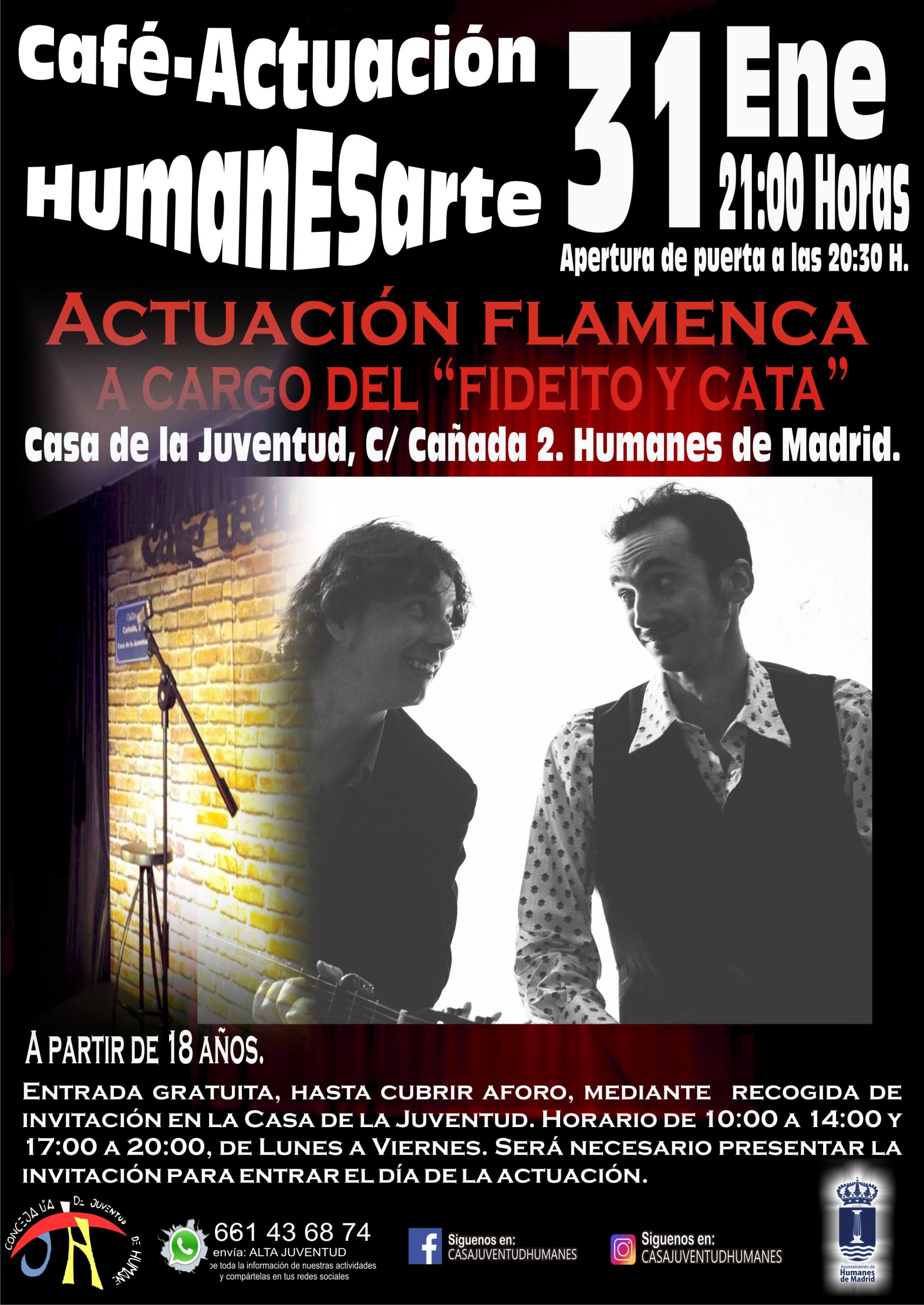 Cartel del Café-actuación