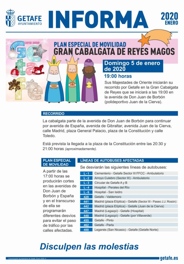 Plan Movilidad Cabalgata