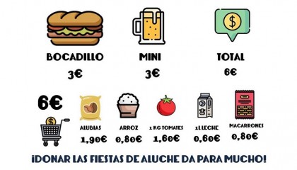 Precios fiestas Aluche dona tus fiestas
