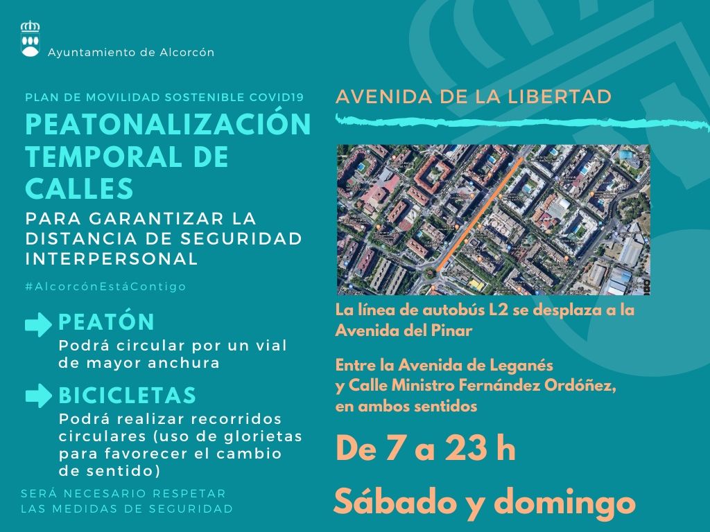 Peatonalización Avenida de La Libertad Peatonalización Avenida de La Libertad