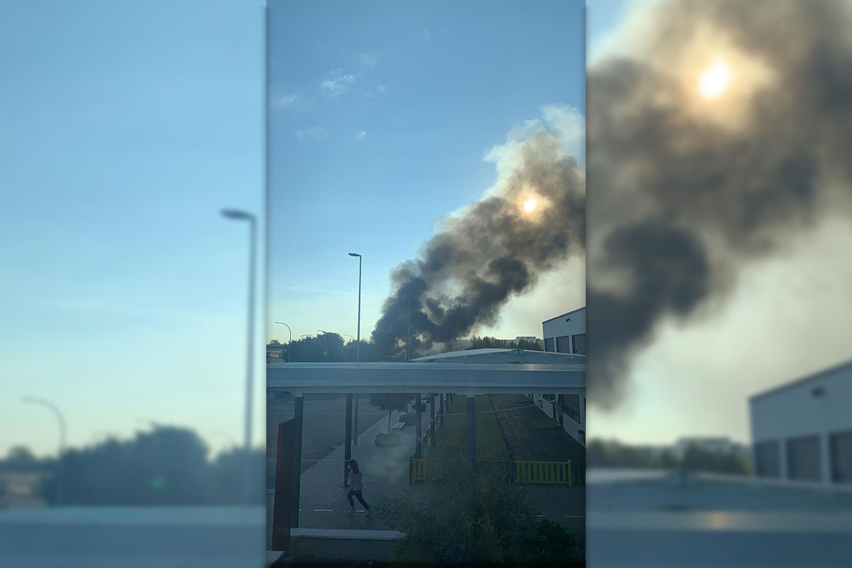 Accidente en Humanes