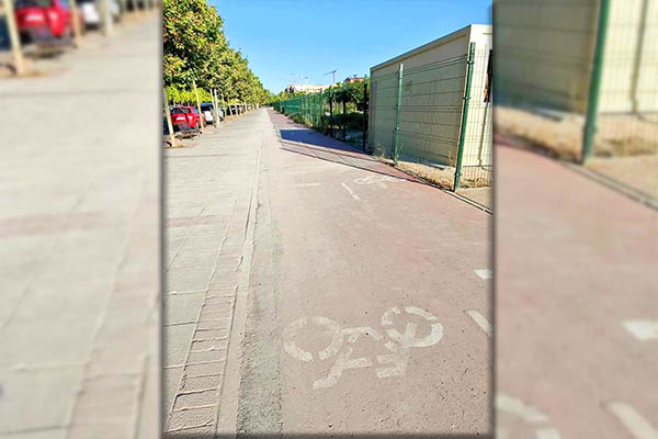 Obras carril bici Alcobendas