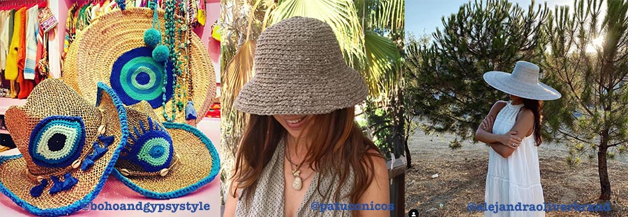 sombreros de Instagram