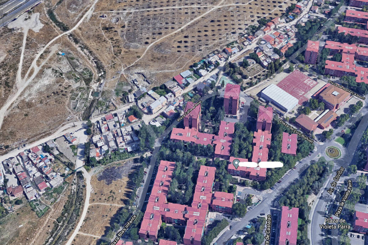 Cañada Real Galiana desde el aire 