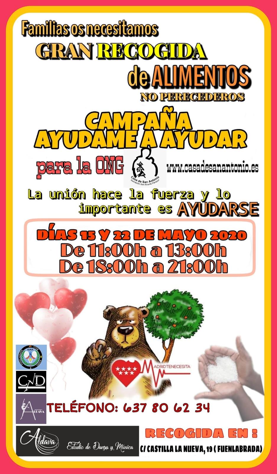 Cartel de la recogida