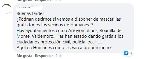 Comentario de Facebook 2