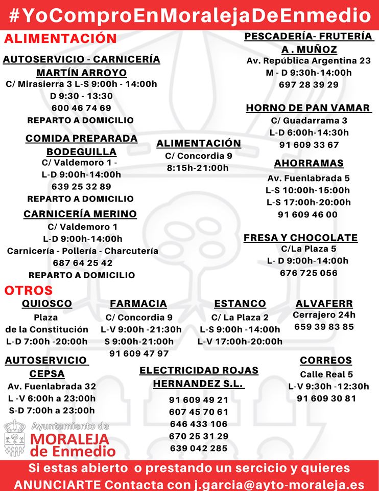 Directorio de comercios