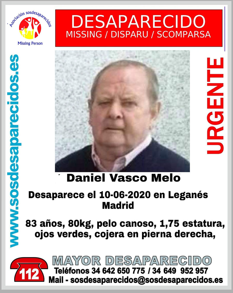 mayor desaparecido leganes