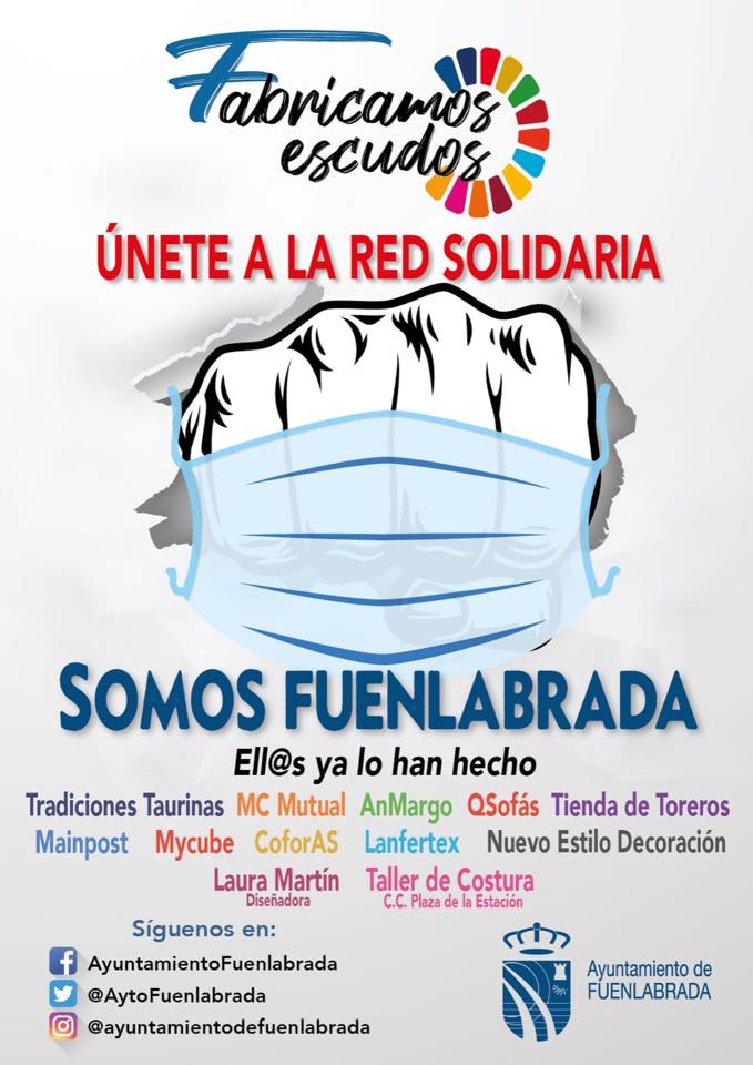 Cartel de la red solidaria 