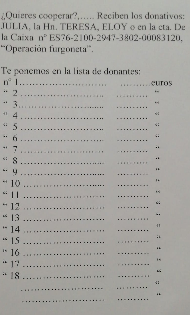 Operación Furgoneta