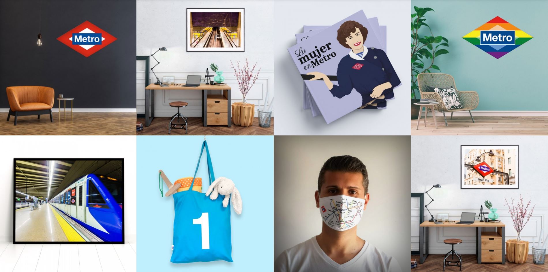 Tienda online de Metro de Madrid