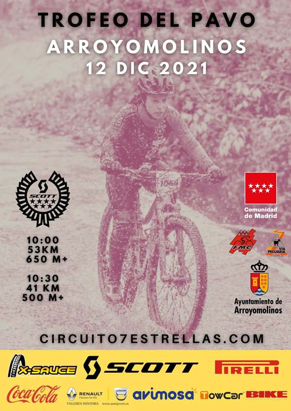 Cartel Circuito Scott 7 Estrellas cartel Circuito Scott 7 Estrellas