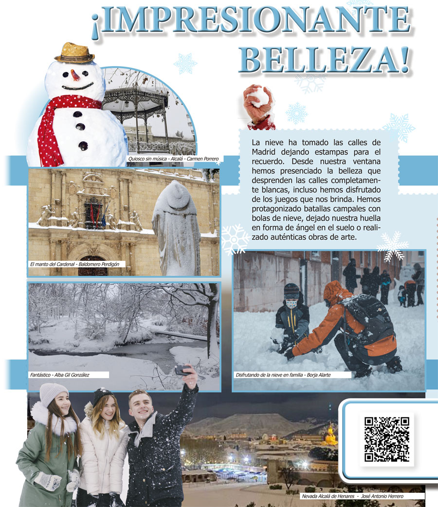 Impresionante nevada