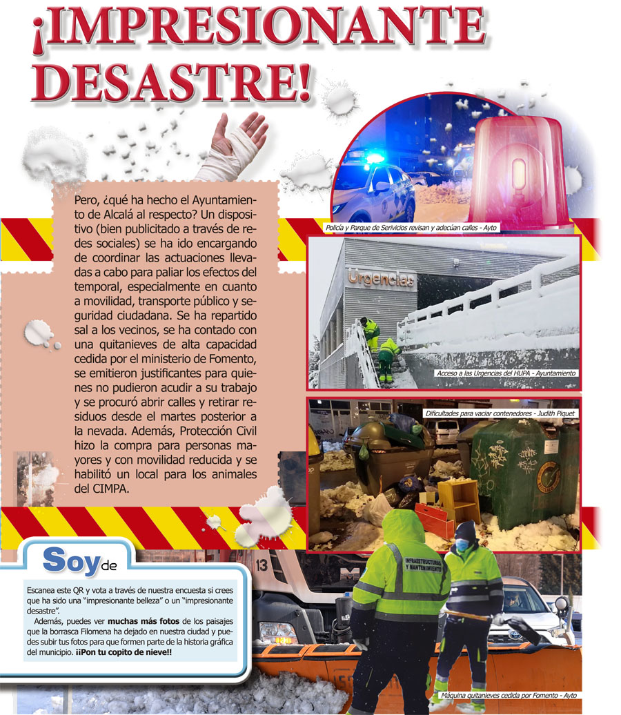 Impresionante desastre