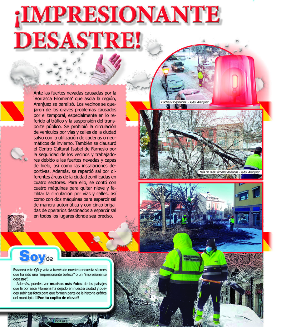 Impresionante desastre