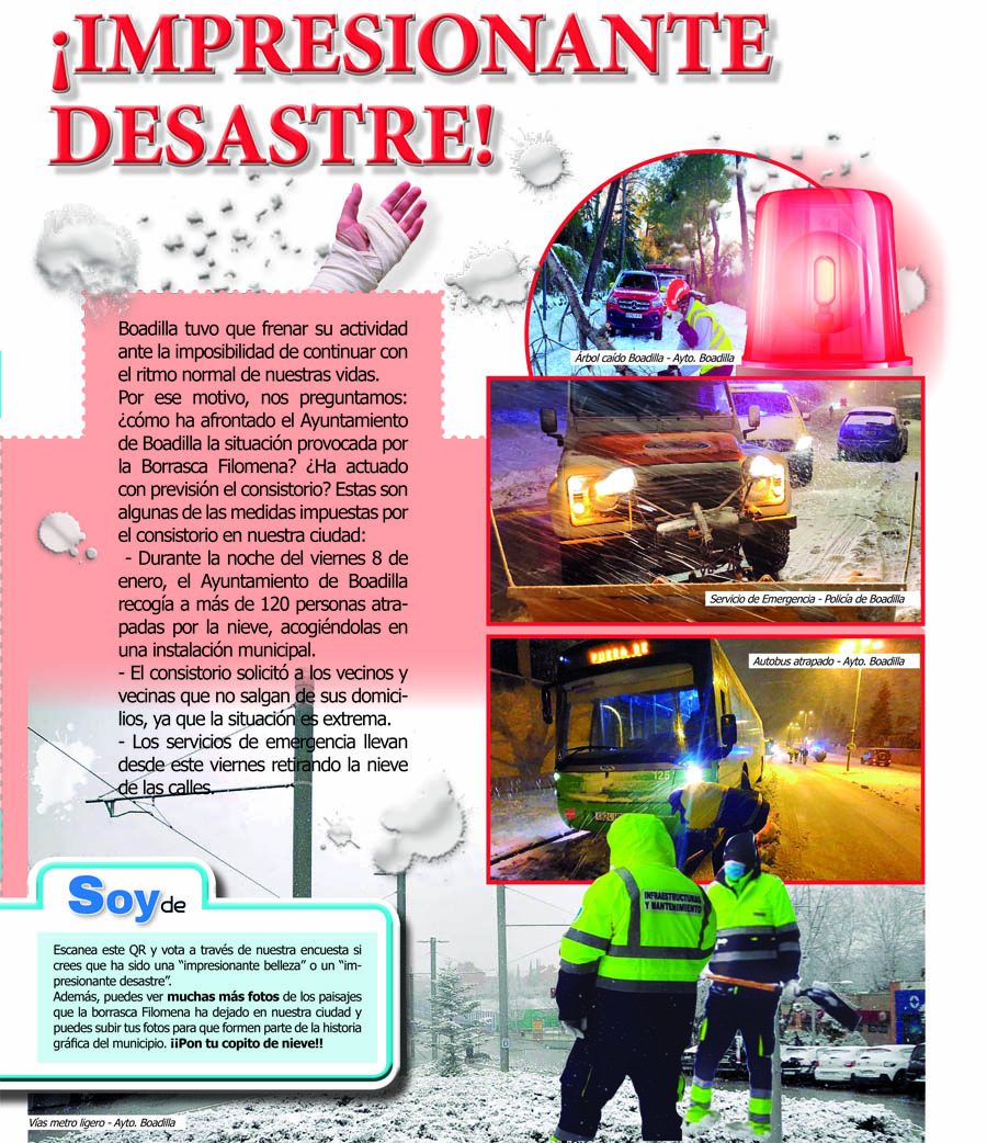 Impresionante desastre