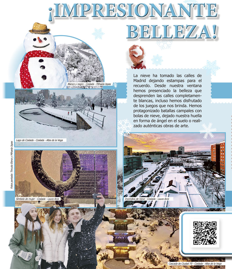 Impresionante nevada