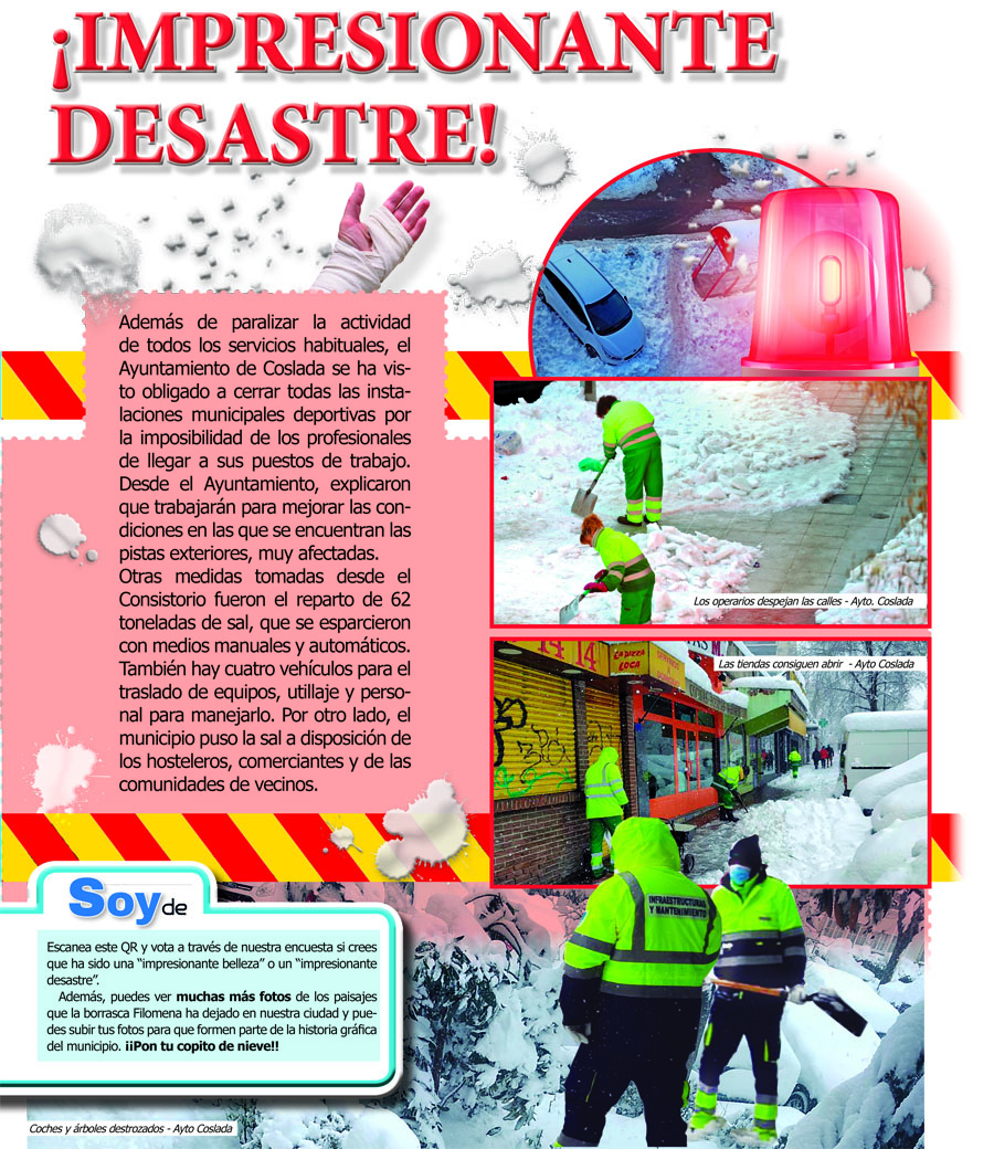 Impresionante desastre