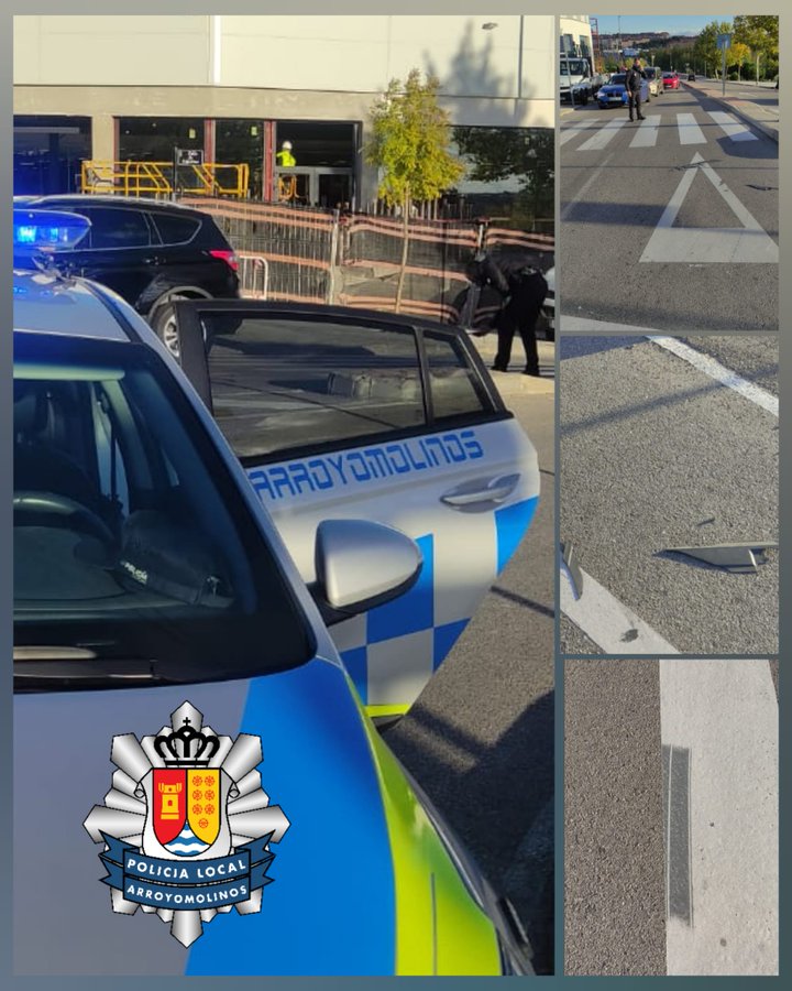 Accidente Arroyomolinos