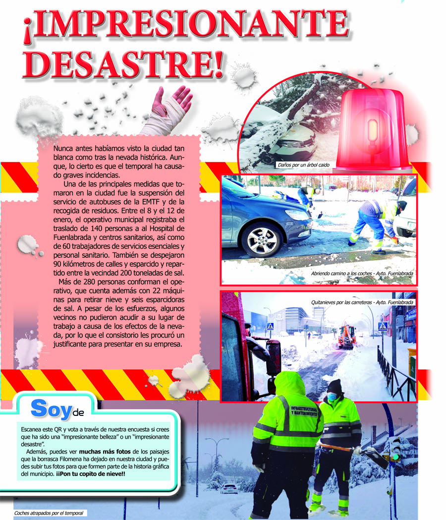 Impresionante desastre