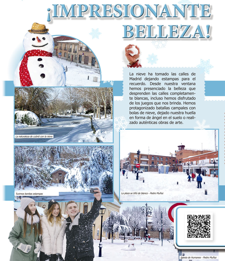 Impresionante nevada