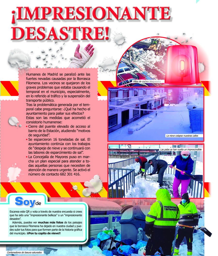 Impresionante desastre