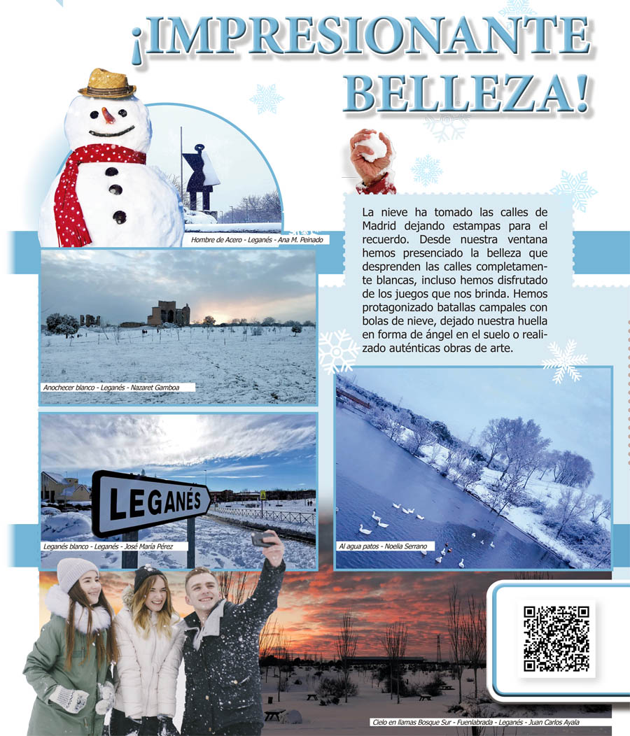 Impresionante nevada