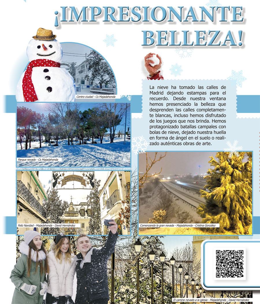 Impresionante nevada